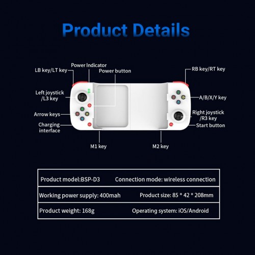 Universal Mobile Phone Gamepad