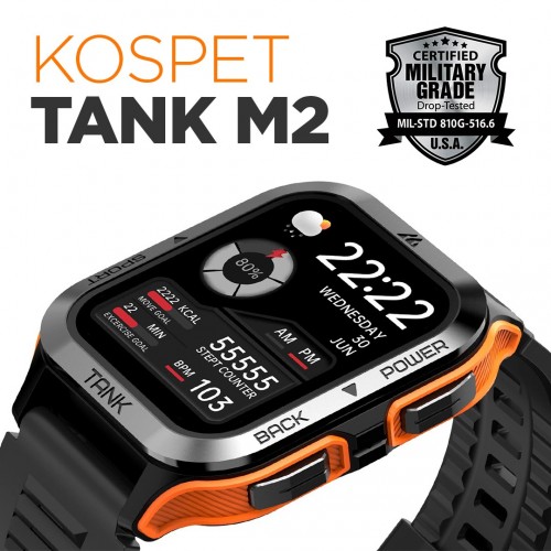 smartwatch kospet tank m2 - refurbished