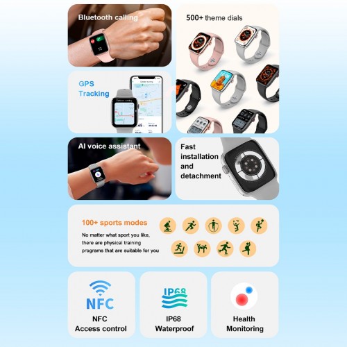 smartwatch DT8 Mini