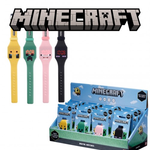 Παιδικό Ψηφιακό Ρολόι Minecraft